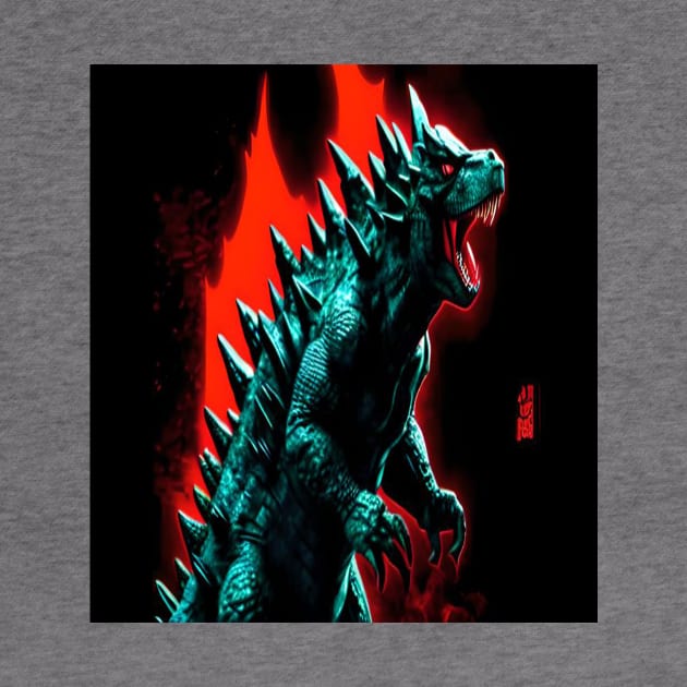 Godzilla Monster by MadebyTigger